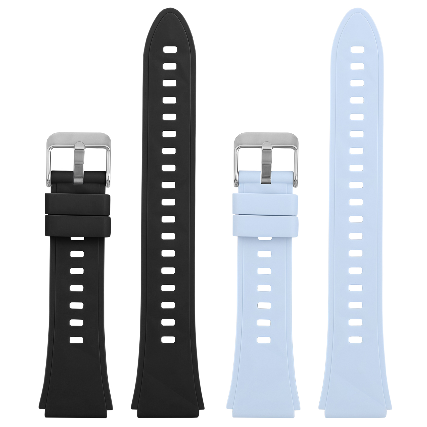 18mm Soft Silicone Watch Band for Casio A158W / A168 / A159 / F-91W / AE-1200