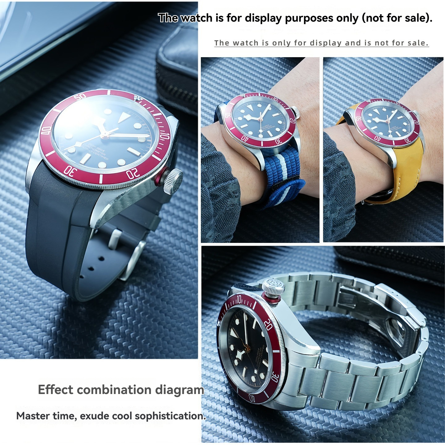 Premium Watch Strap Kit for Tudor Black Bay