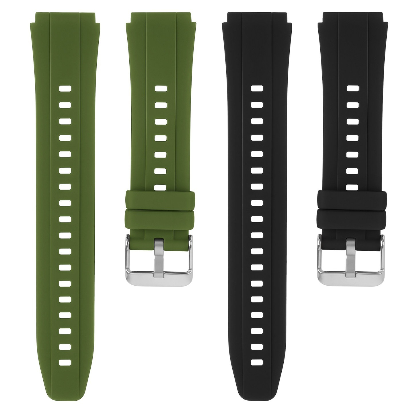 Soft Silicone Watch Band for Casio A158 / A168 / A159 / A169 / B650 / AQ230 / A500W