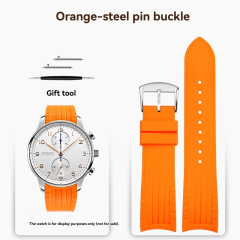 Orange - Silver