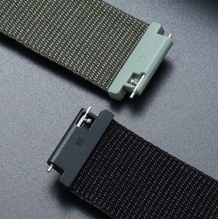 18mm Sport Loop Nylon Watch Band for Casio F-91W / A158 / A168 / AE-1200