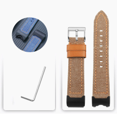 Brown Thread Grain - Silver