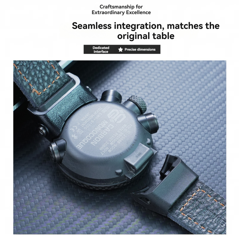 Nylon Canvas Watch Band with Adapter Kit for Casio GWR-B1000 Gravitymaster