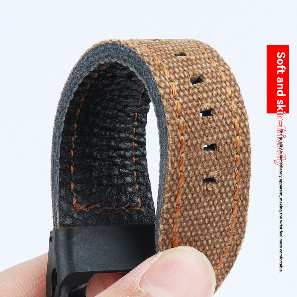 Nylon Canvas Watch Band with Adapter Kit for Casio GWR-B1000 Gravitymaster