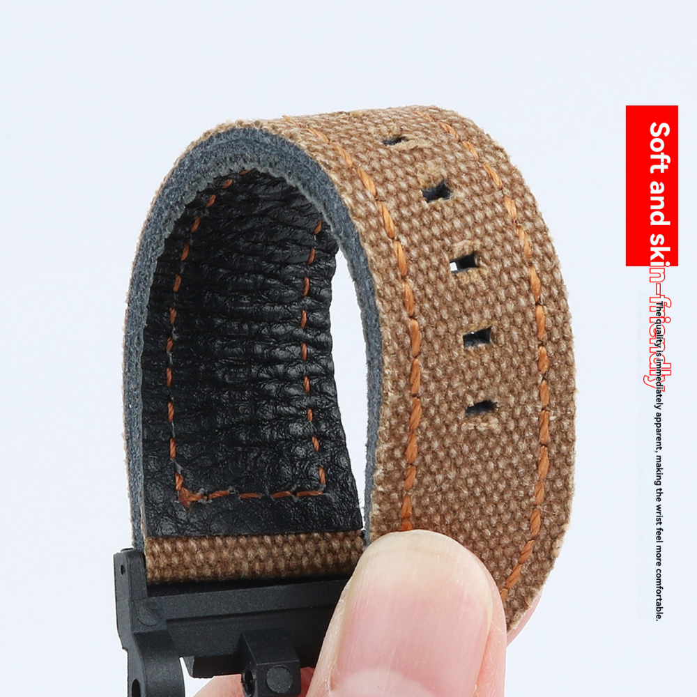 Nylon Canvas Watch Band with Adapter Kit for Casio GWG-2000 Mudmaster 2nd Gen