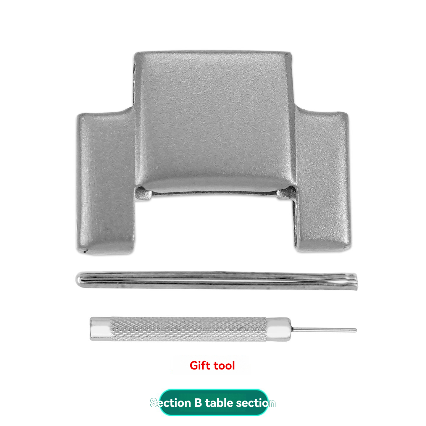 Titanium Band Link for Casio PRO TREK PRG-130Y / PRG-240 / PRW-1500