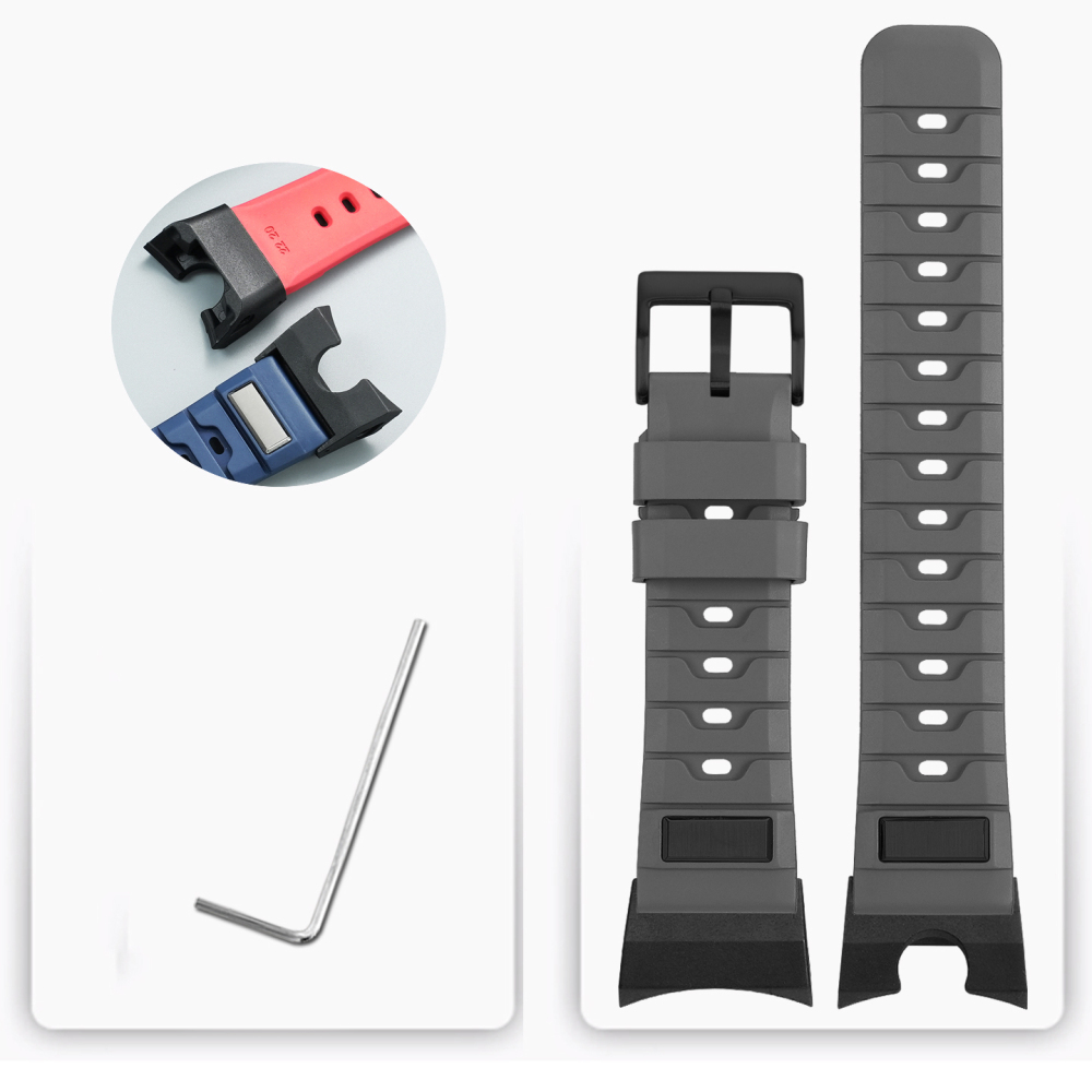 FKM Rubber Watch Band for Casio GWR-B1000 Gravitymaster