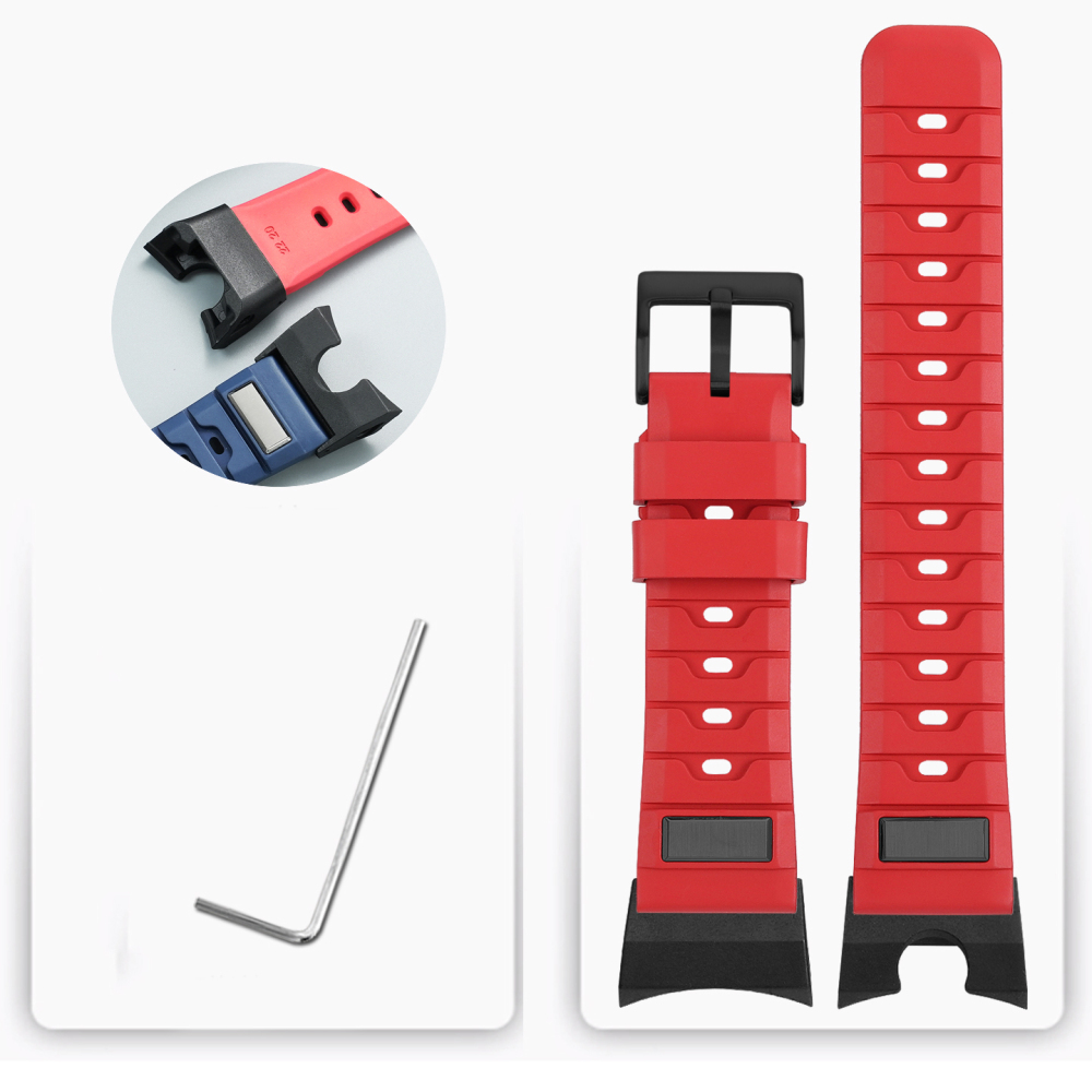 FKM Rubber Watch Band for Casio GWR-B1000 Gravitymaster