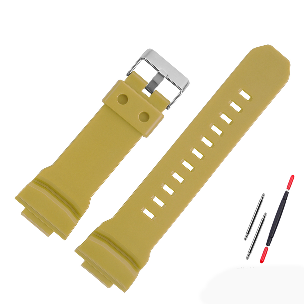 Replacement Resin Watch Band for Casio GAW-100 / GAS-100 / GA-150 / GA-300