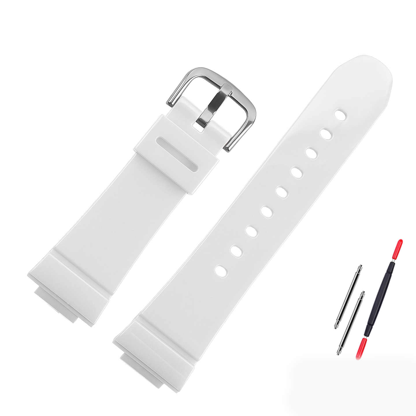 Replacement Resin Watch Band for Casio BABY-G GBD-500 / BGA-130 / GBD-560 / GBD-5000