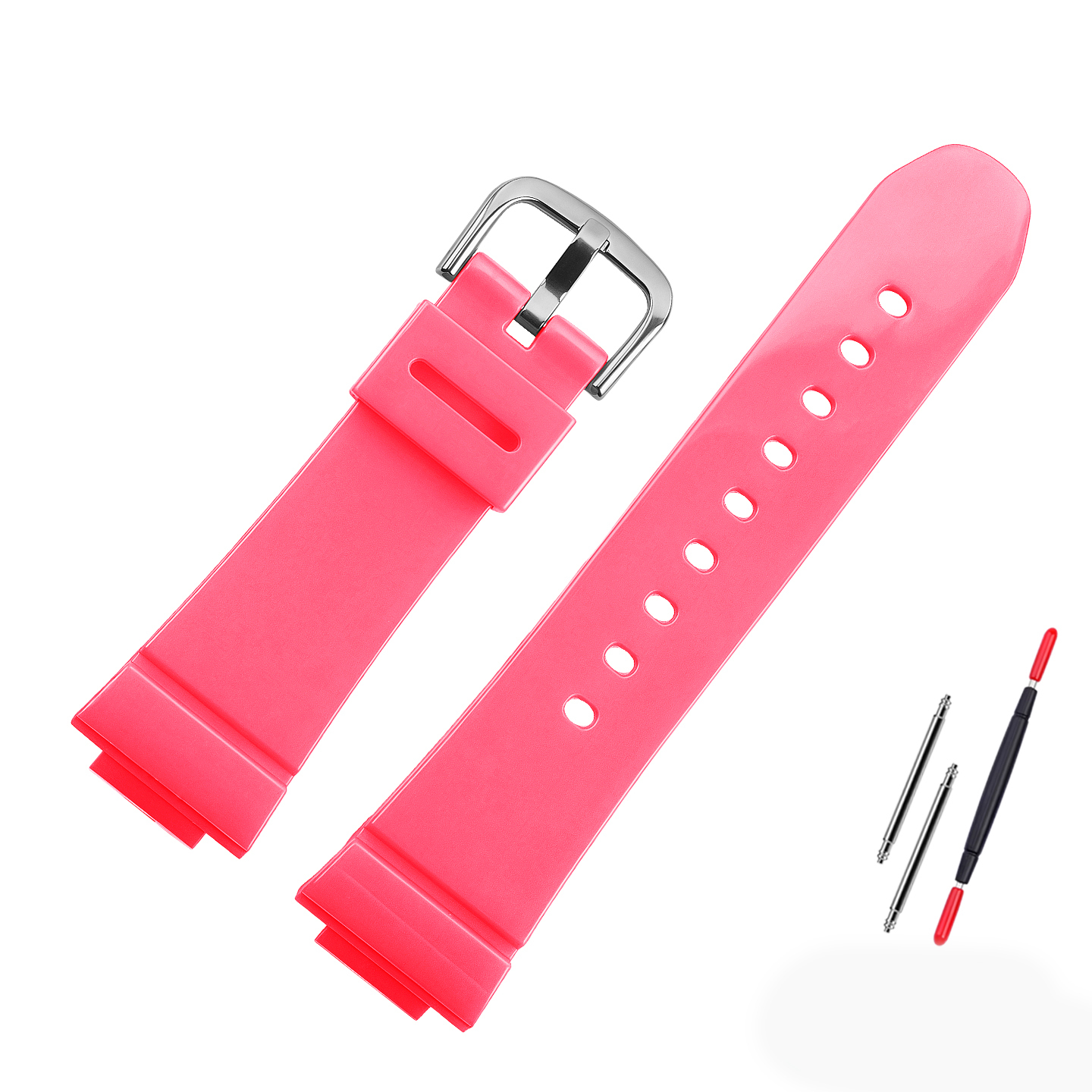 Replacement Resin Watch Band for Casio BABY-G GBD-500 / BGA-130 / GBD-560 / GBD-5000