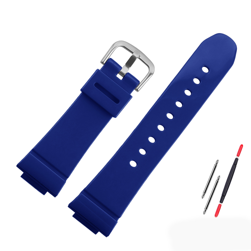 Colorful Resin Silicone Watch Band for Casio BABY-G BGA-130 / GBD-560 / GBD-140