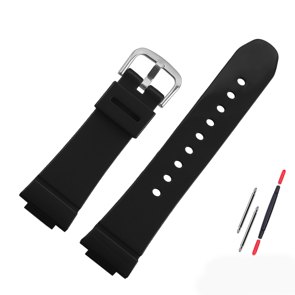 Colorful Resin Silicone Watch Band for Casio BABY-G BGA-130 / GBD-560 / GBD-140
