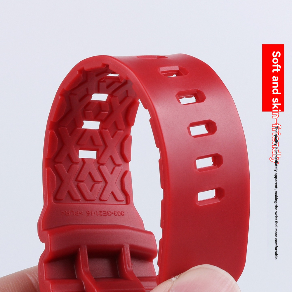 Replacement Resin Watch Band for Casio GAW-100 / GAS-100 / GA-150 / GA-300
