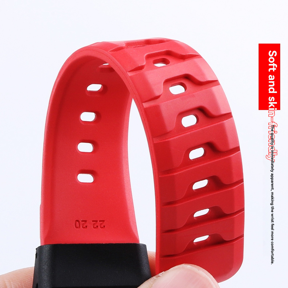 FKM Rubber Watch Band for Casio GWR-B1000 Gravitymaster