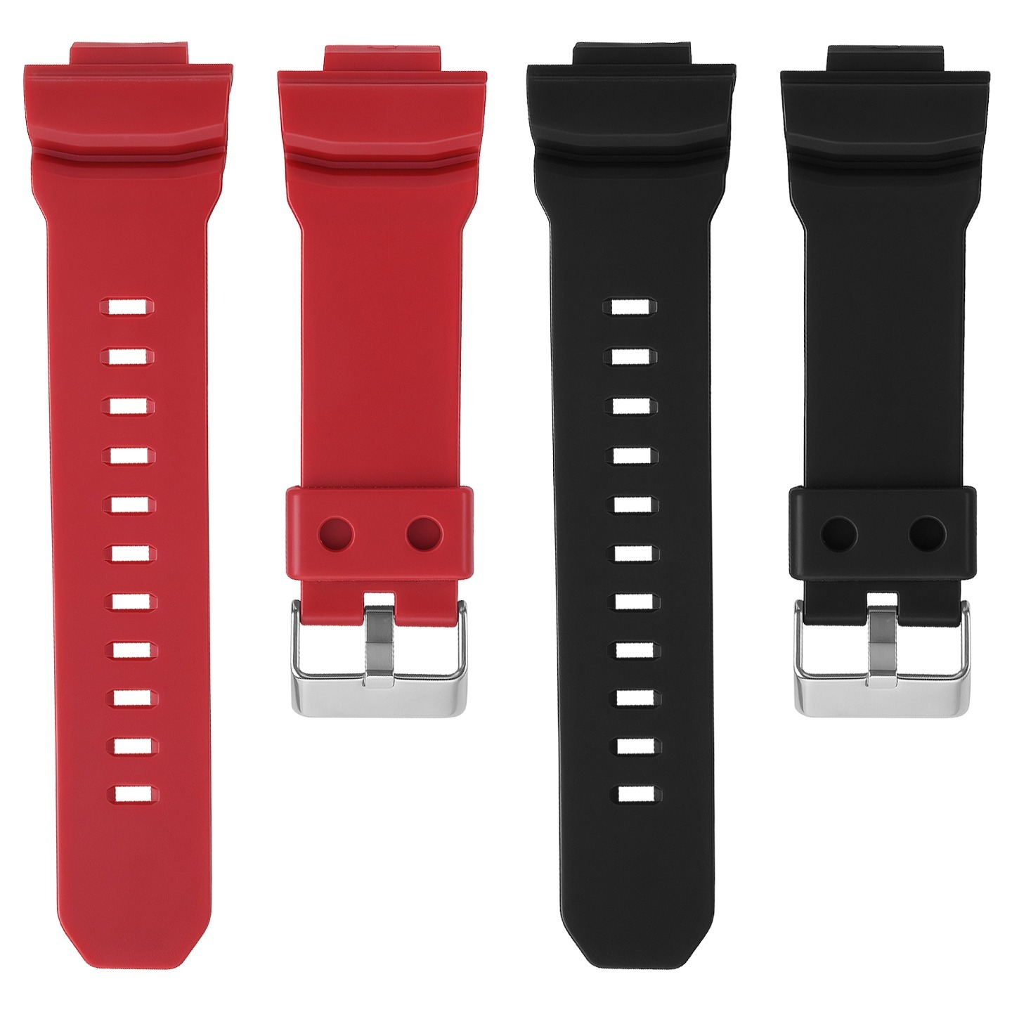 Replacement Resin Watch Band for Casio GAW-100 / GAS-100 / GA-150 / GA-300