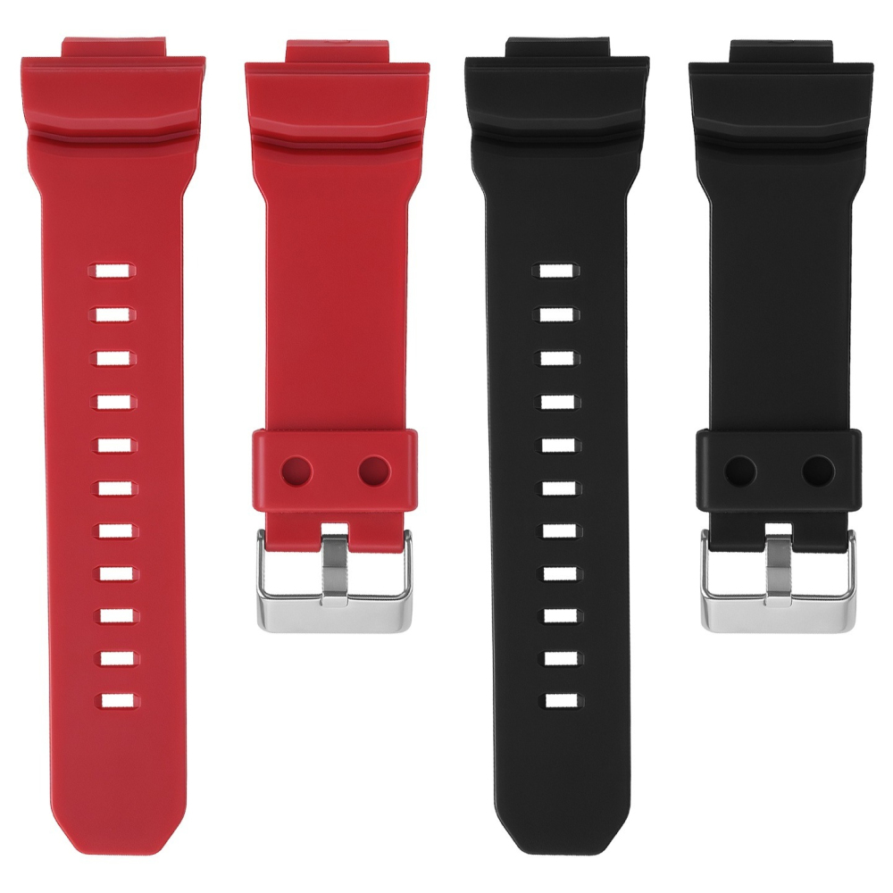 Replacement Resin Watch Band for Casio GAW-100 / GAS-100 / GA-150 / GA-300