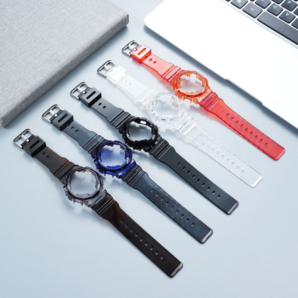 Replacement Resin Case & Strap Set for Casio Baby-G BA-110 / BA-120 / BA-130