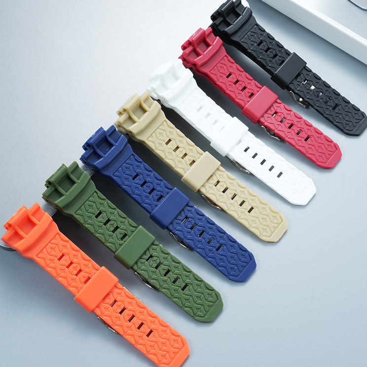 Replacement Resin Watch Band for Casio GAW-100 / GAS-100 / GA-150 / GA-300