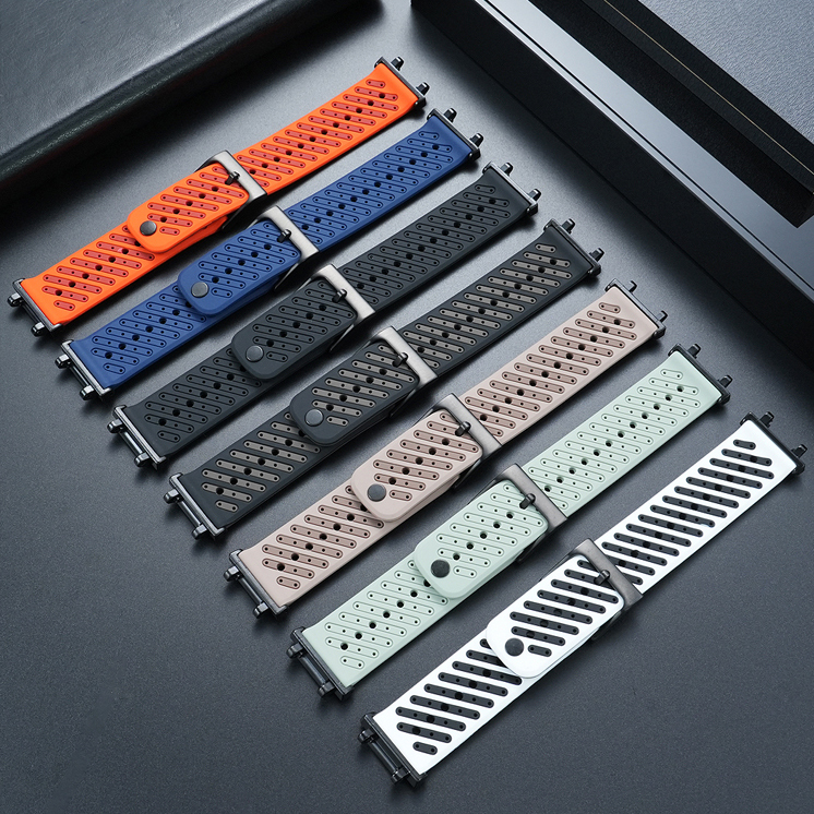 22mm Soft Silicone Watch Band for Amazfit T-Rex 2 / T-Rex 3