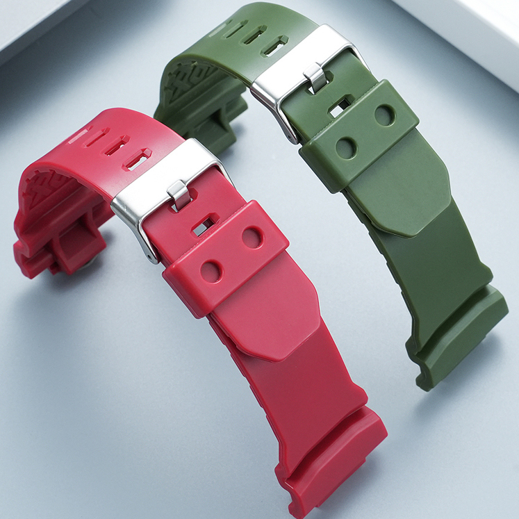 Replacement Resin Watch Band for Casio GAW-100 / GAS-100 / GA-150 / GA-300