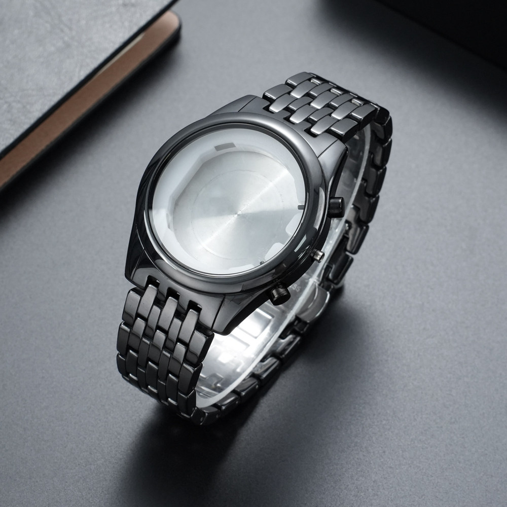 Ceramic Watch Band & Case Set for Emporio Armani AR70017 / AR70015 / AR70016