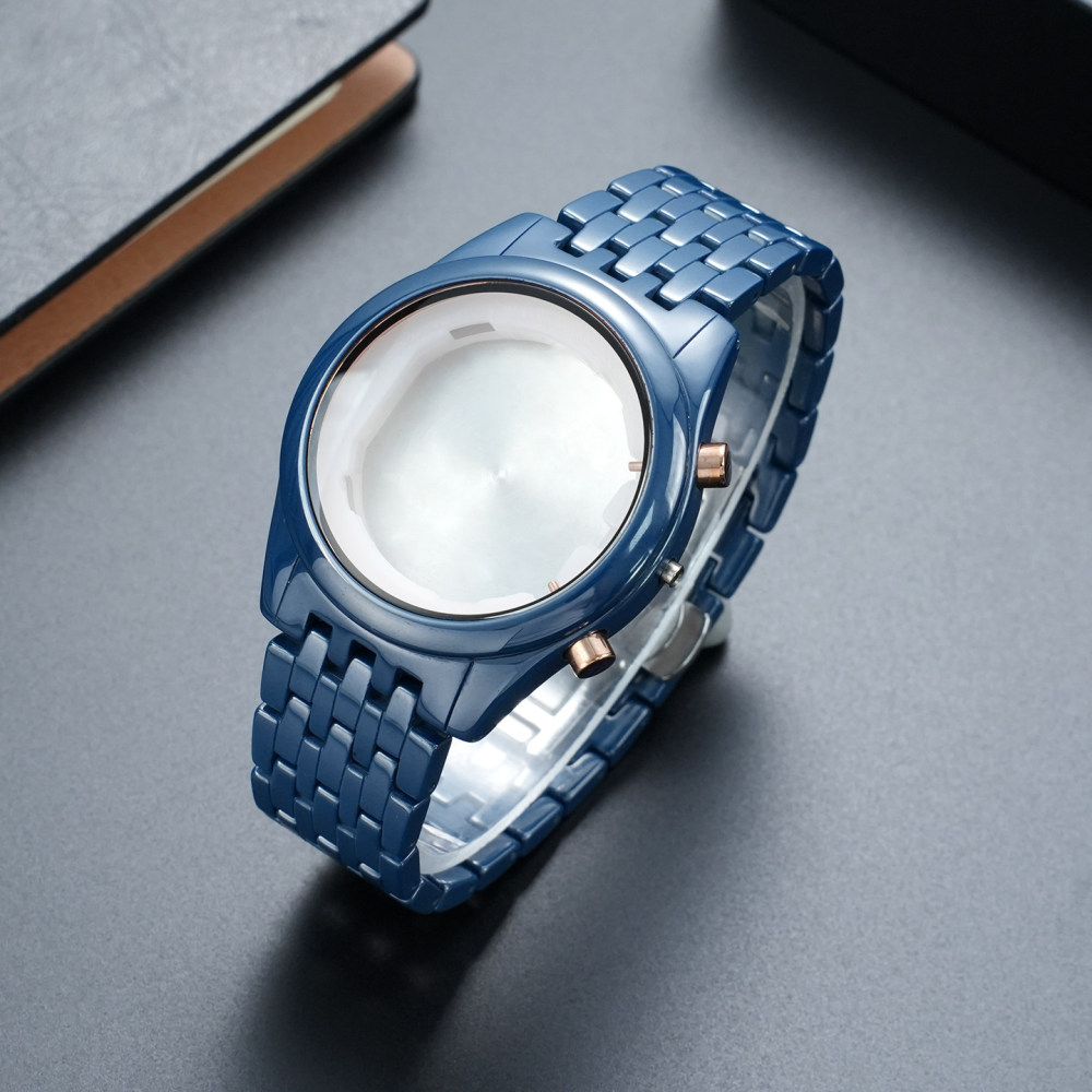 Ceramic Watch Band & Case Set for Emporio Armani AR70017 / AR70015 / AR70016