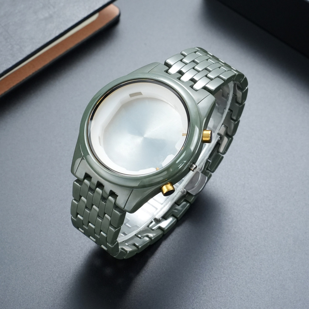 Ceramic Watch Band & Case Set for Emporio Armani AR70017 / AR70015 / AR70016