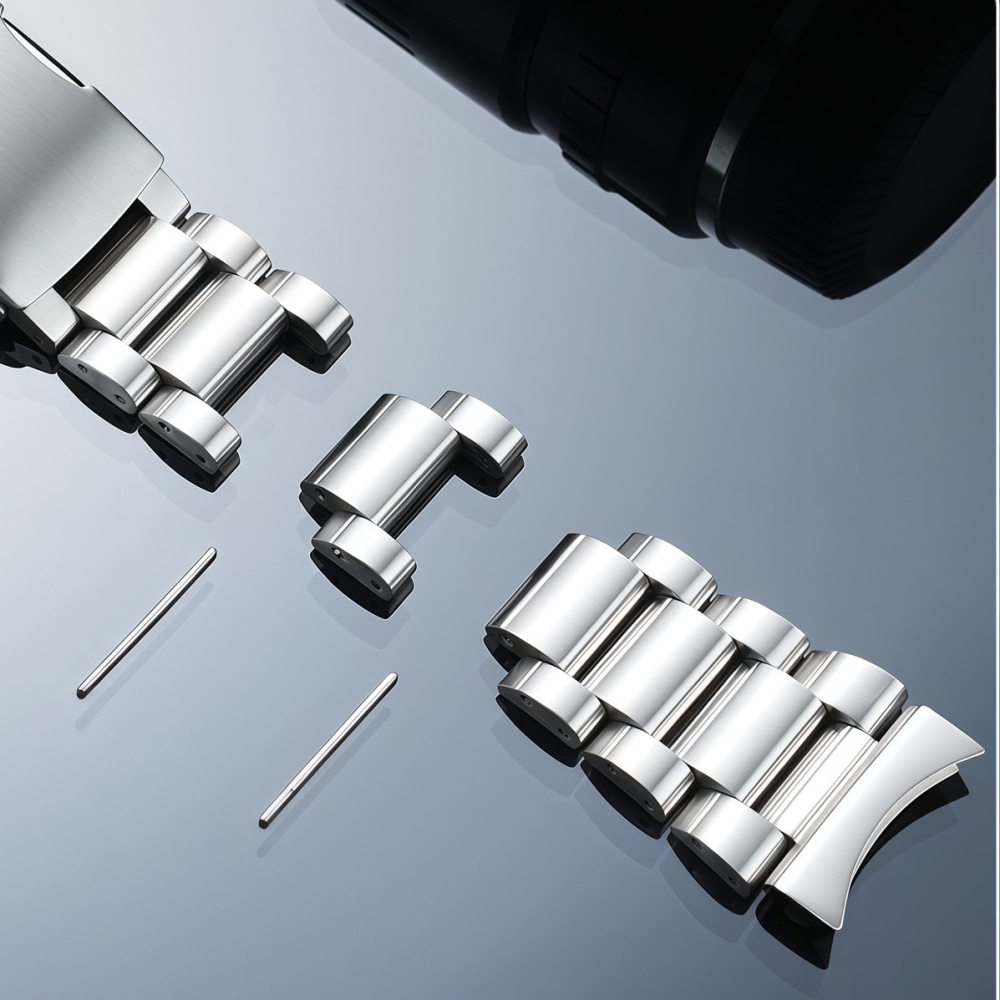 22mm Solid Stainless Steel Watch Band for Citizen Promaster SST / Land
