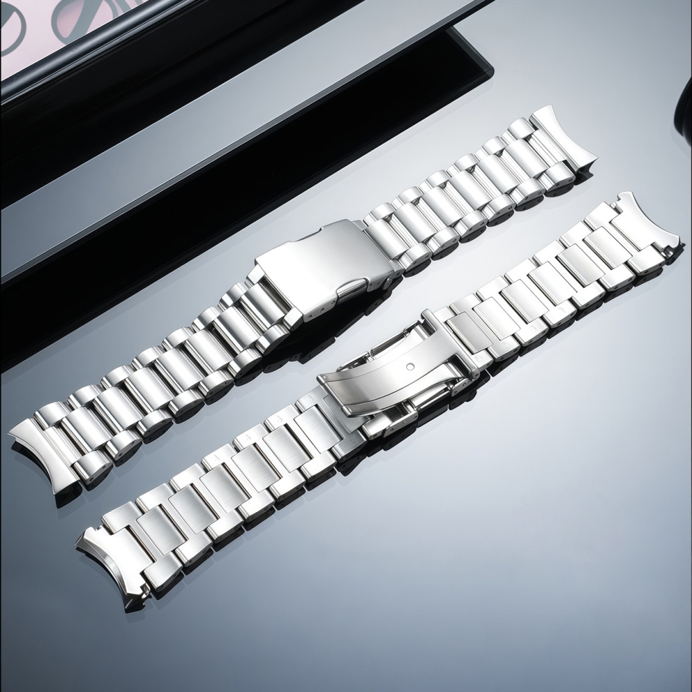 22mm Solid Stainless Steel Watch Band for Citizen Promaster SST / Land