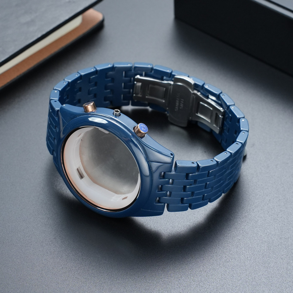 Ceramic Watch Band & Case Set for Emporio Armani AR70017 / AR70015 / AR70016