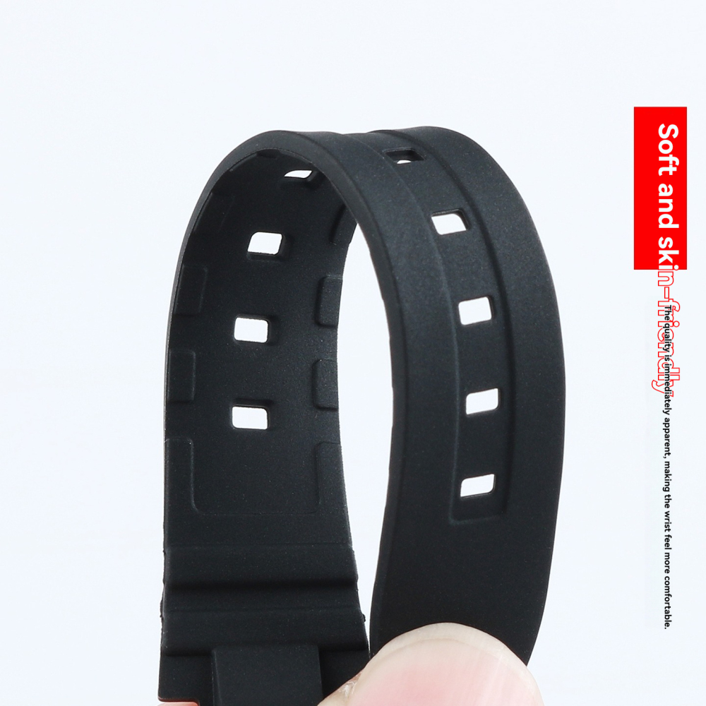 Soft Silicone / Resin Watch Band for Casio LA-20WH