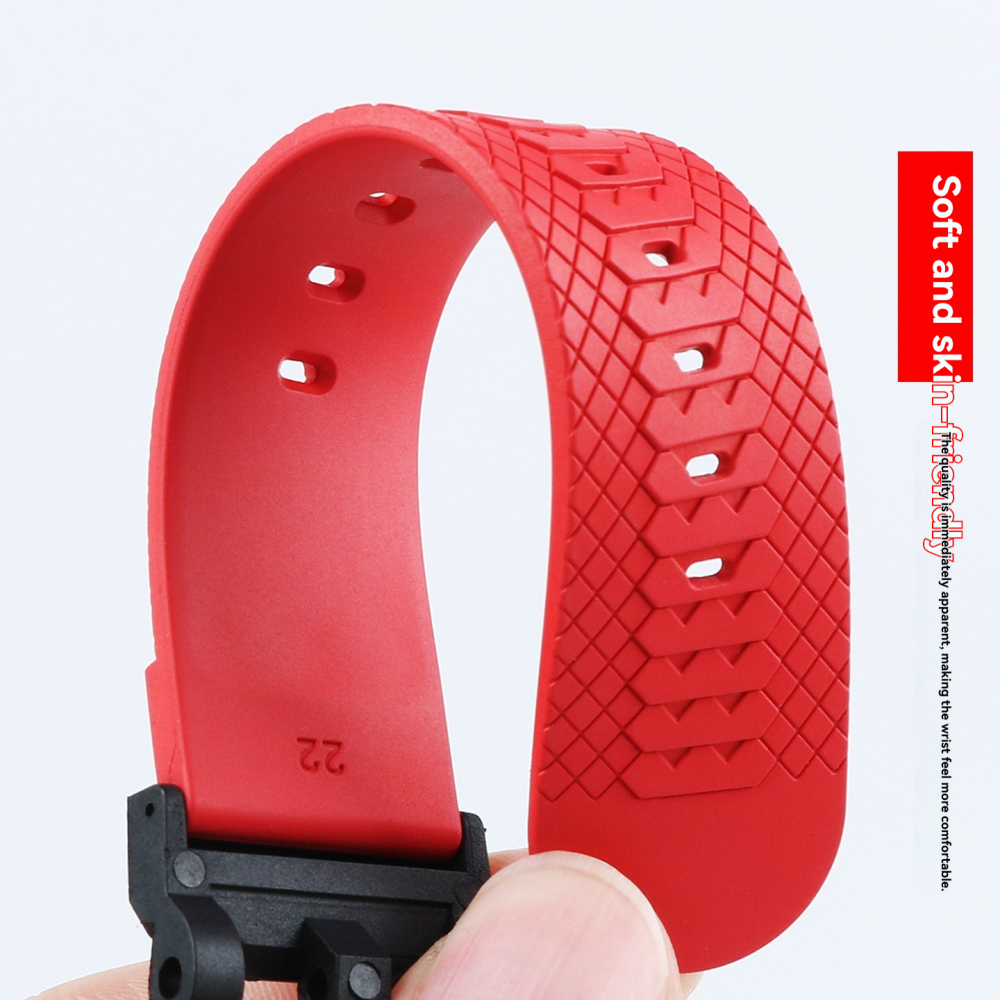 FKM Rubber Watch Band with Adapter Kit for Casio GWG-2000 Mudmaster 2nd Gen