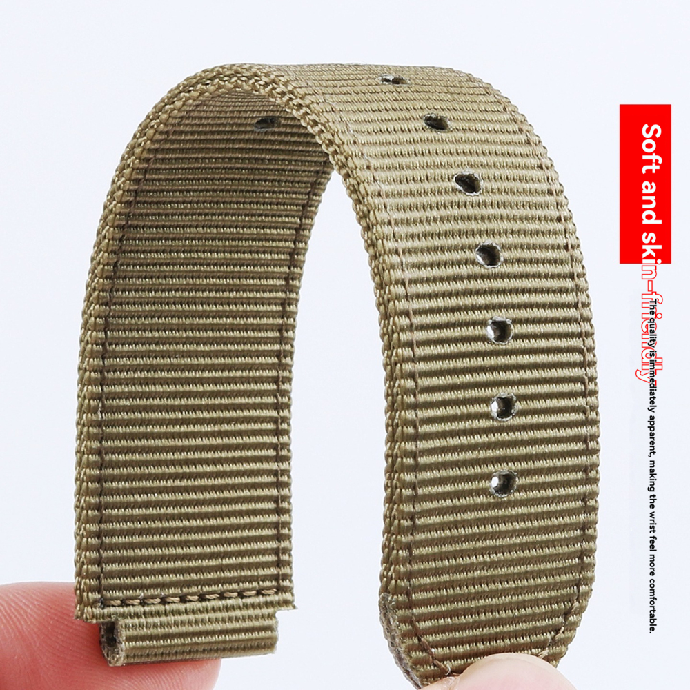 18mm Stainless Steel Case & Nylon Strap Conversion Kit for Casio WS-1700H
