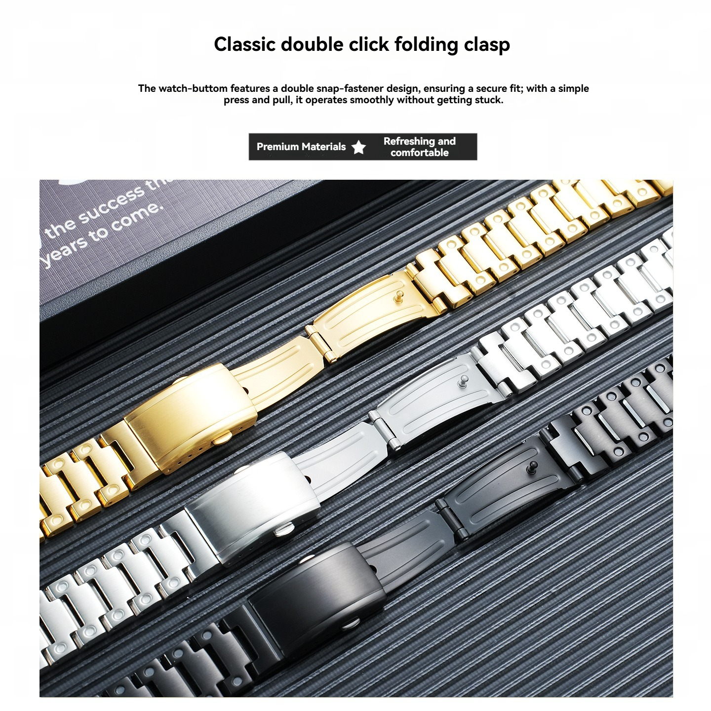 Stainless Steel Case & Bracelet Conversion Kit for Casio GA-B2100 / GA-2110 / GA-2100