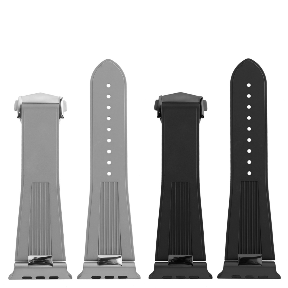 Premium Silicone Nautilus Style Band for Apple Watch Ultra 3 / Ultra 2