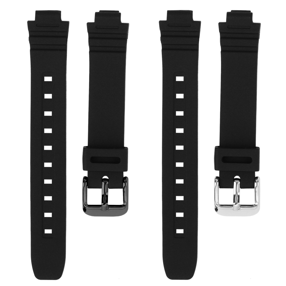 Soft Silicone / Resin Watch Band for Casio LA-20WH
