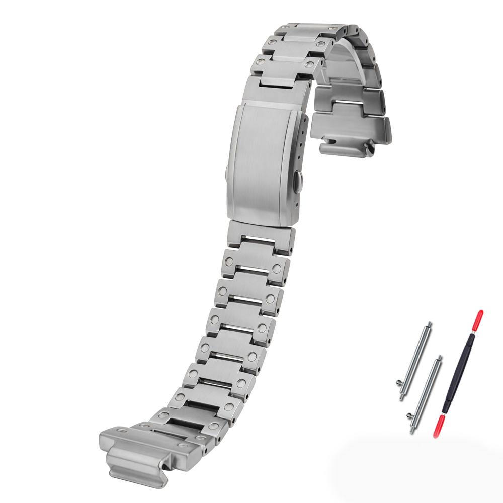 Stainless Steel Case & Bracelet Conversion Kit for Casio GA-B2100 / GA-2110 / GA-2100
