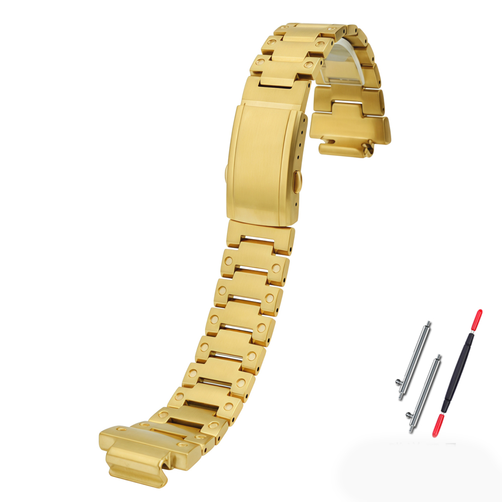 Stainless Steel Case & Bracelet Conversion Kit for Casio GA-B2100 / GA-2110 / GA-2100