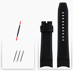 Black with blue line - No buckle