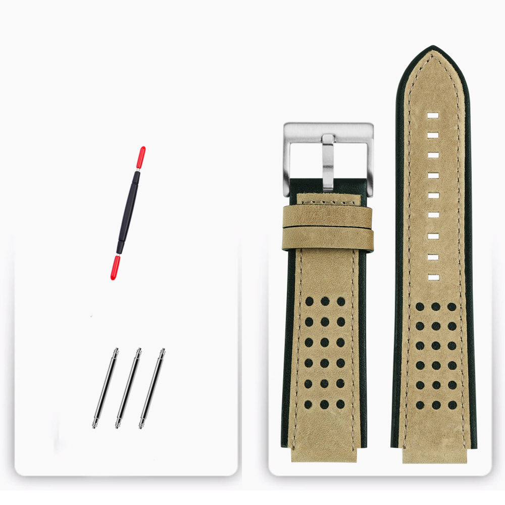 Genuine Leather Watch Band for TAG Heuer Formula 1 Red Bull CBZ2080 / CBZ2085