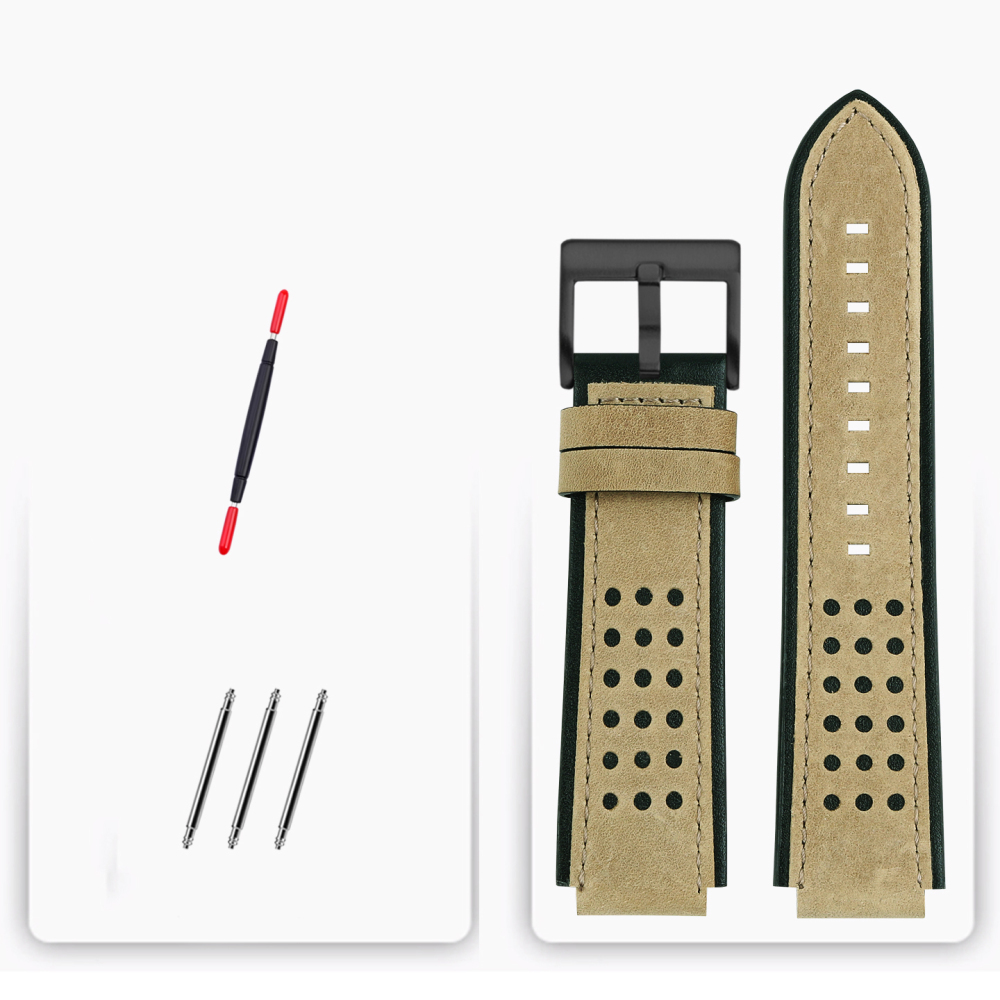 Genuine Leather Watch Band for TAG Heuer Formula 1 Red Bull CBZ2080 / CBZ2085