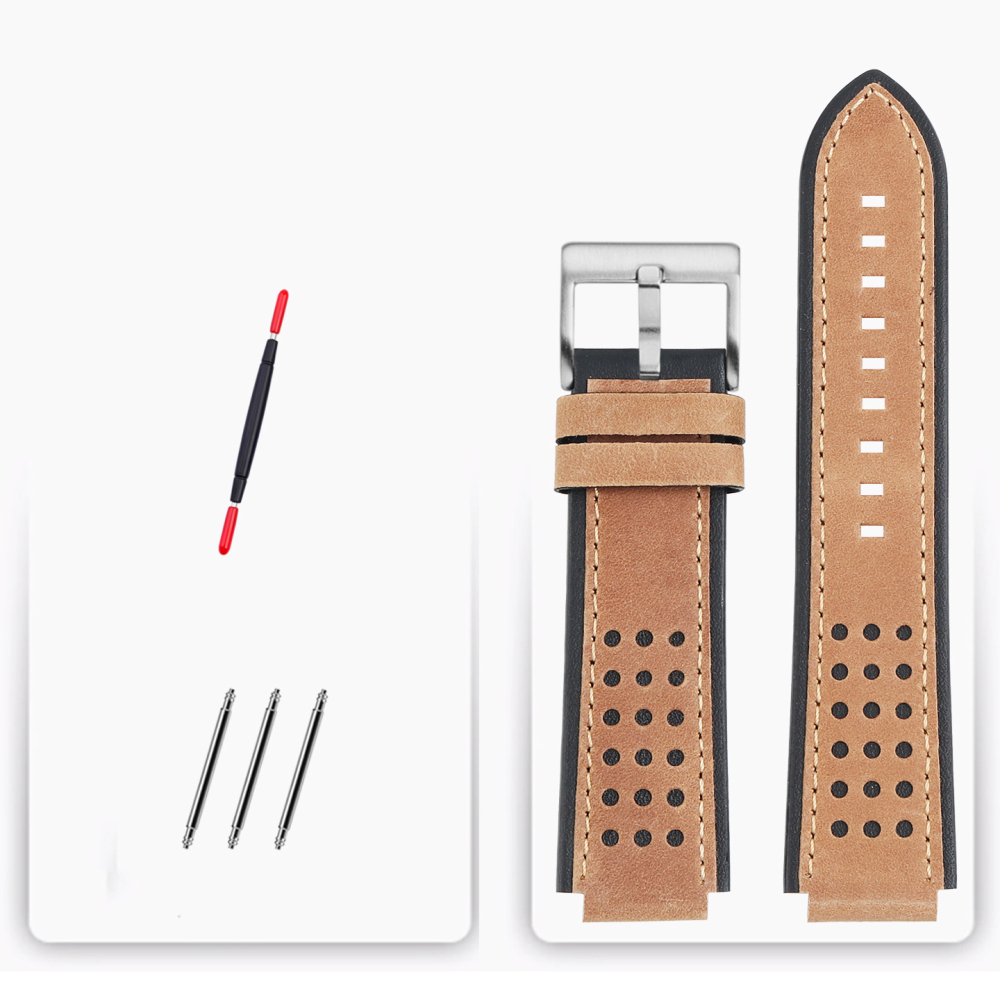 Genuine Leather Watch Band for TAG Heuer Formula 1 Red Bull CBZ2080 / CBZ2085