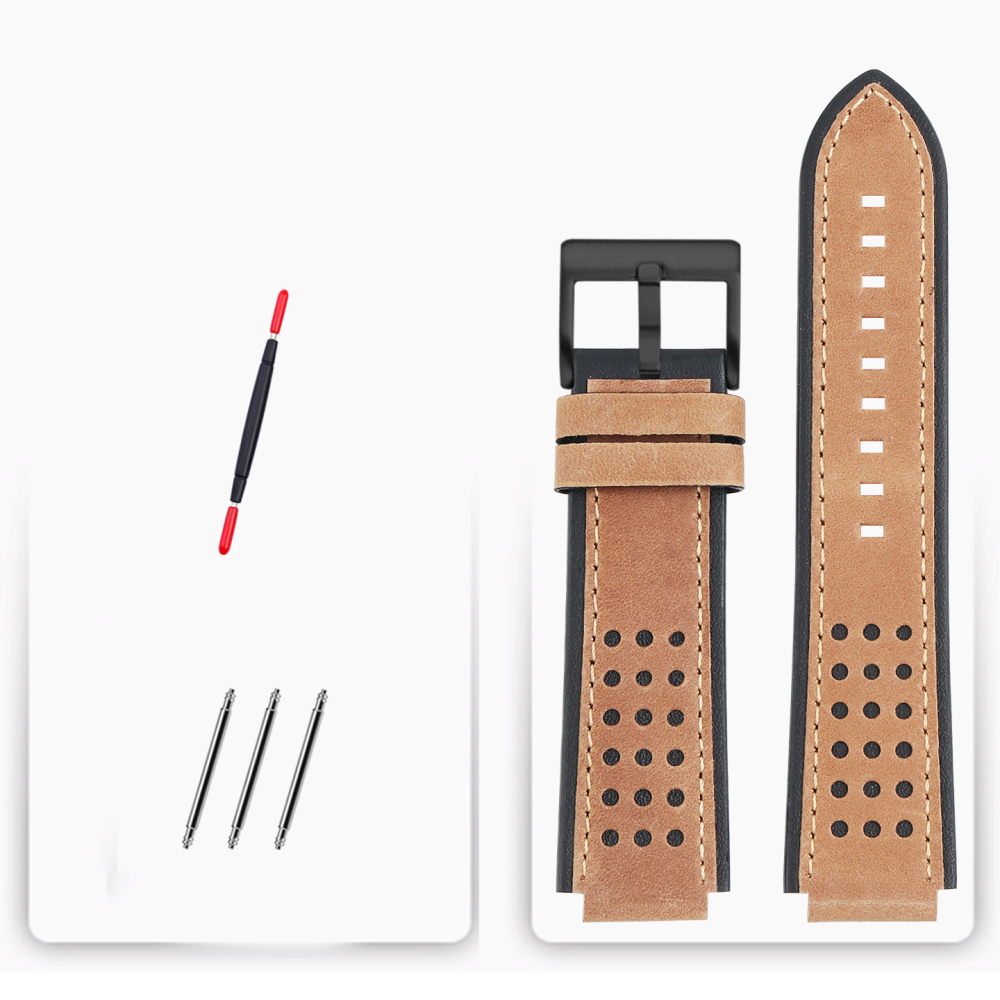 Genuine Leather Watch Band for TAG Heuer Formula 1 Red Bull CBZ2080 / CBZ2085