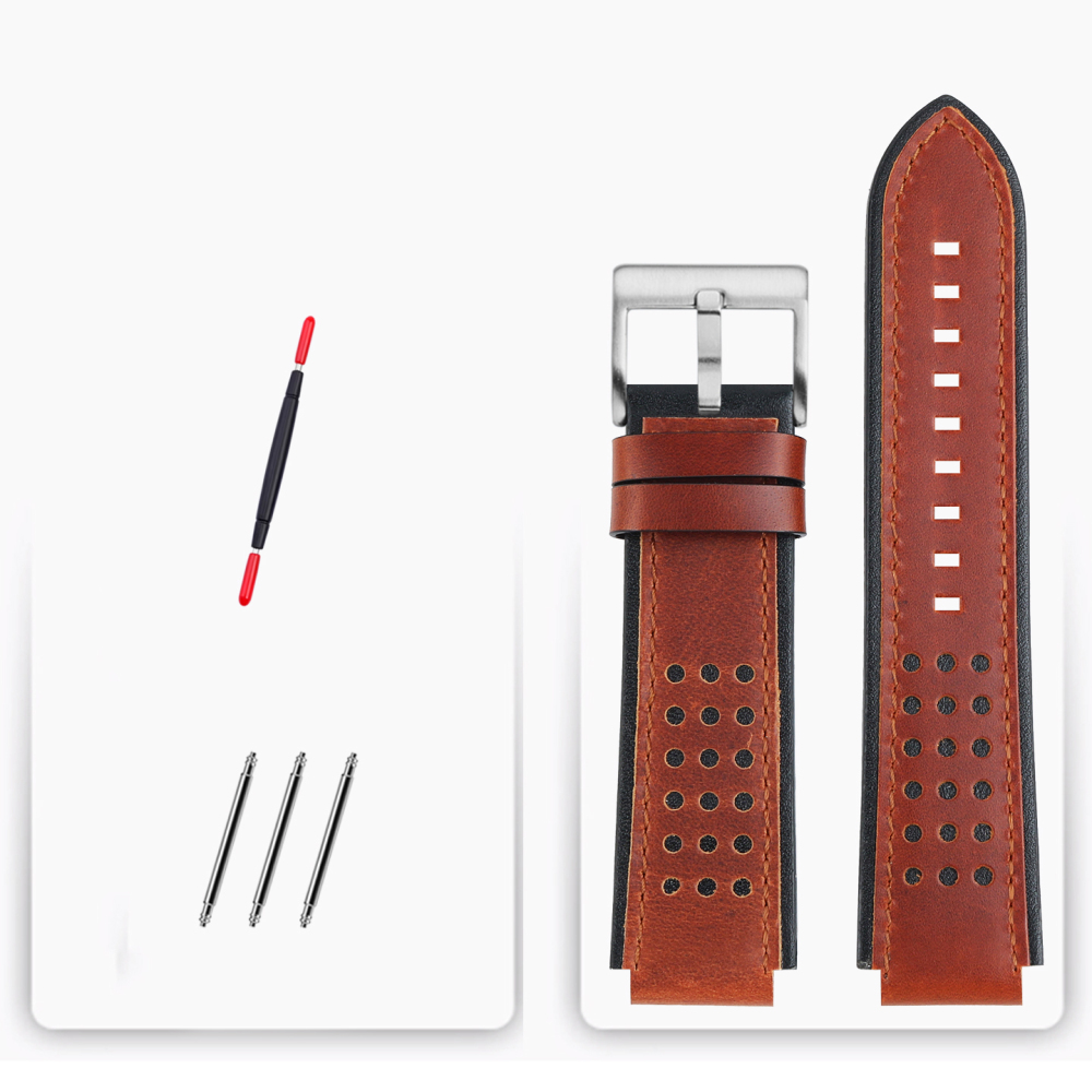 Genuine Leather Watch Band for TAG Heuer Formula 1 Red Bull CBZ2080 / CBZ2085