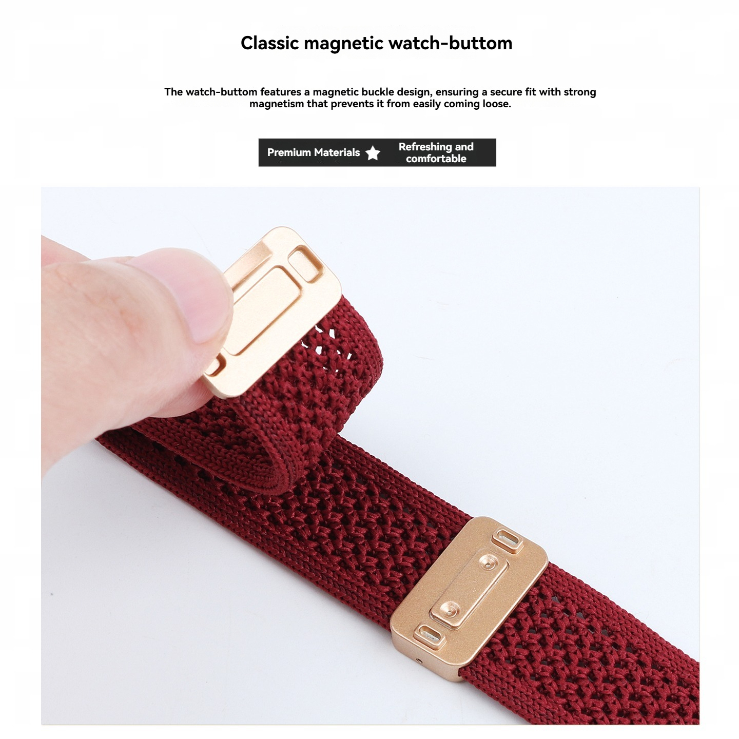 18mm Nylon Canvas Watch Band for Casio AE-1200 / A158 / A168 / F-91W