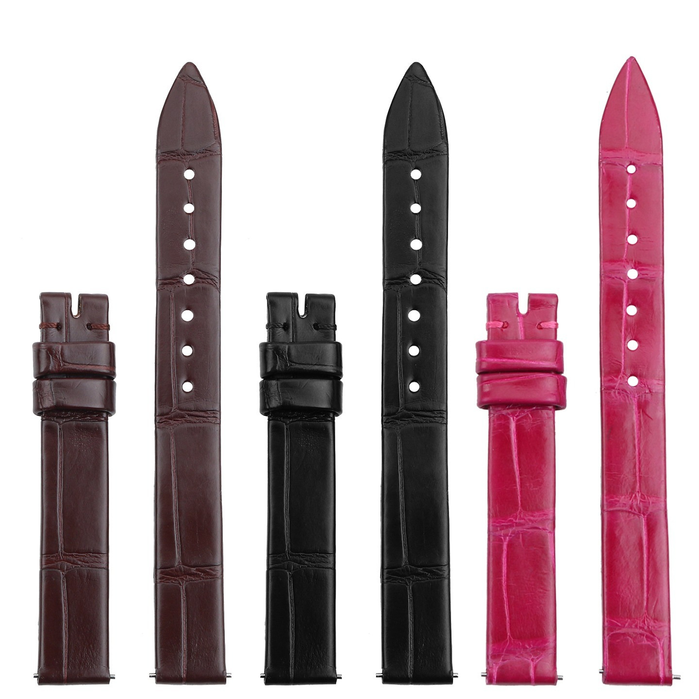 11mm Genuine Alligator Leather Watch Band for Piaget Possession Ladies’ Watch