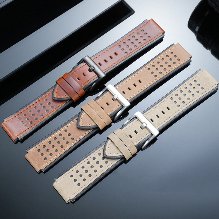 Genuine Leather Watch Band for TAG Heuer Formula 1 Red Bull CBZ2080 / CBZ2085