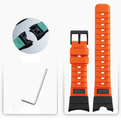 Orange Black Plate