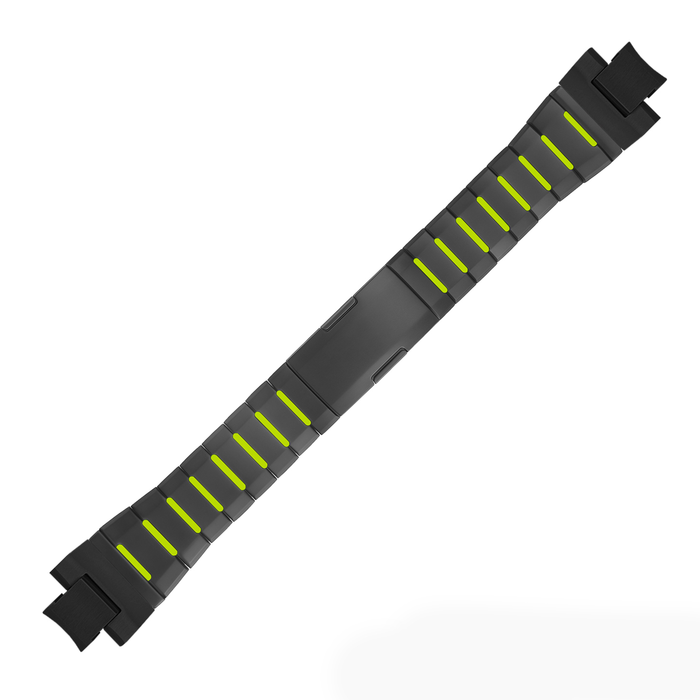 Stainless Steel & Silicone Composite Watch Band for Casio MTG-B3000